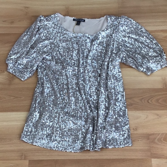 Cable & Gauge Tops Cable Gauge Sequin Top Poshmark